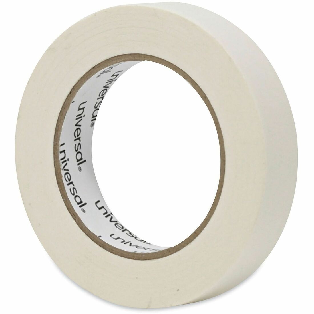 Universal General-Purpose Masking Tape, 3" Core, 24 mm x 54.8 m, Beige, 36/Carton - 59.93 yd Length x 0.94" Width x 5.5 