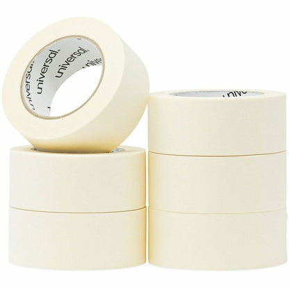 Universal General-Purpose Masking Tape, 3" Core, 48 mm x 54.8 m, Beige, 24/Carton - 59.93 yd Length x 1.89" Width x 5.5 