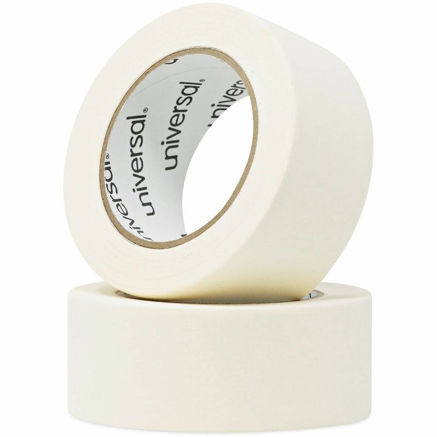 Universal General-Purpose Masking Tape, 3" Core, 48 mm x 54.8 m, Beige, 24/Carton - 59.93 yd Length x 1.89" Width x 5.5 