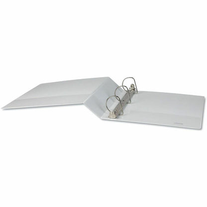 Universal Slant D-Ring View Binder, 3 Rings, 2" Capacity, 11 x 8.5, White, 4/Pack - 2" Binder Capacity - Letter - 8 1/2"