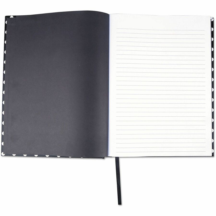 Universal Notebook - 1 Subject(s) - 150 Sheets - Sewn - Wide Ruled, Legal Ruled Front Ruling - 47 lb Basis Weight - 10.5