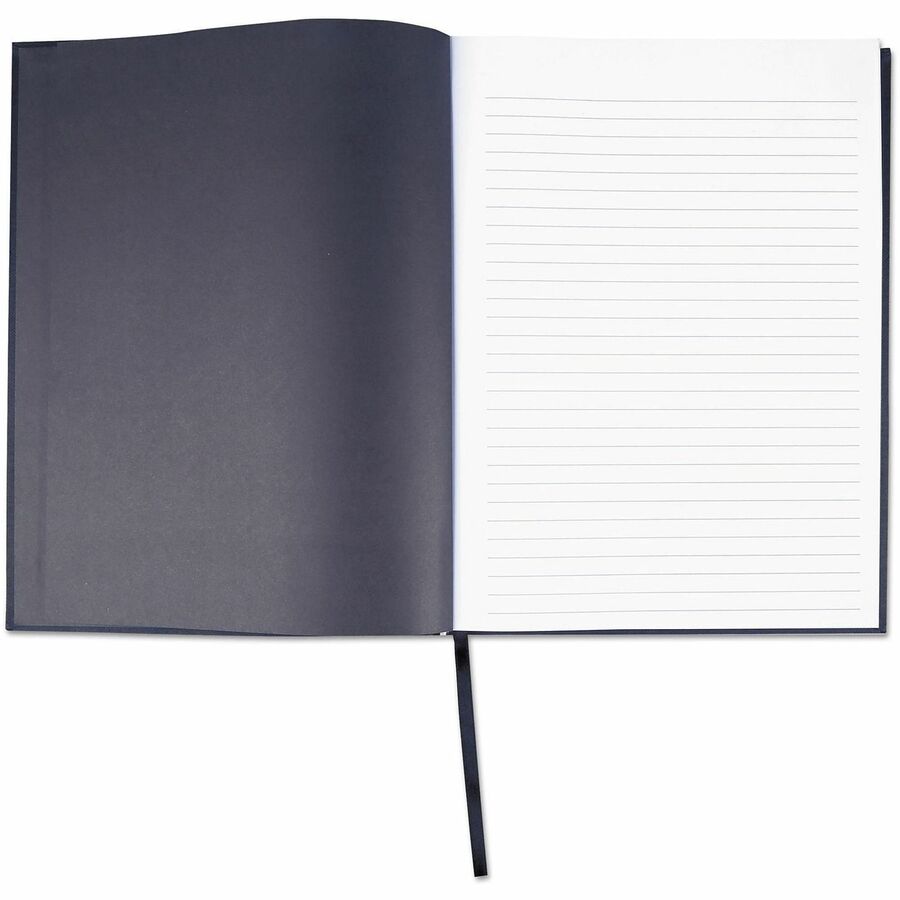 Universal Notebook - 1 Subject(s) - 150 Sheets - Sewn - Wide Ruled, Legal Ruled Front Ruling - 47 lb Basis Weight - 10.5