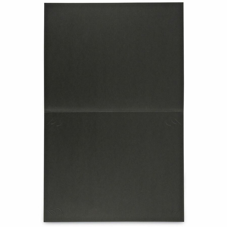 Universal Letter, A4 Certificate Holder - 8" x 10" , 8" x 10" , 8" x 10" - Paper - Black - 6 / Pack