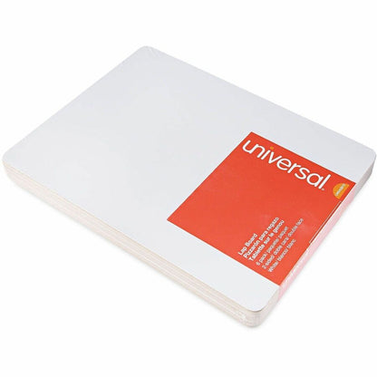 Universal Lap/Learning Dry-Erase Board, 11.75" x 8.75" , White Surface, 6/Pack - 11.8" (1 ft) Width x 8.8" (0.7 ft) Heig