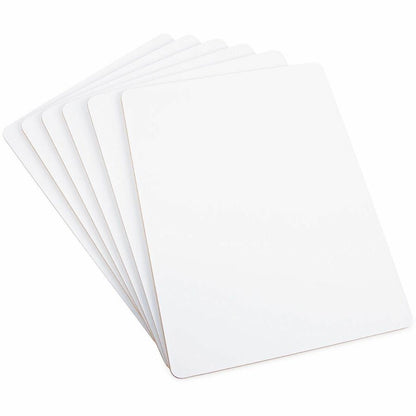 Universal Lap/Learning Dry-Erase Board, 11.75" x 8.75" , White Surface, 6/Pack - 11.8" (1 ft) Width x 8.8" (0.7 ft) Heig