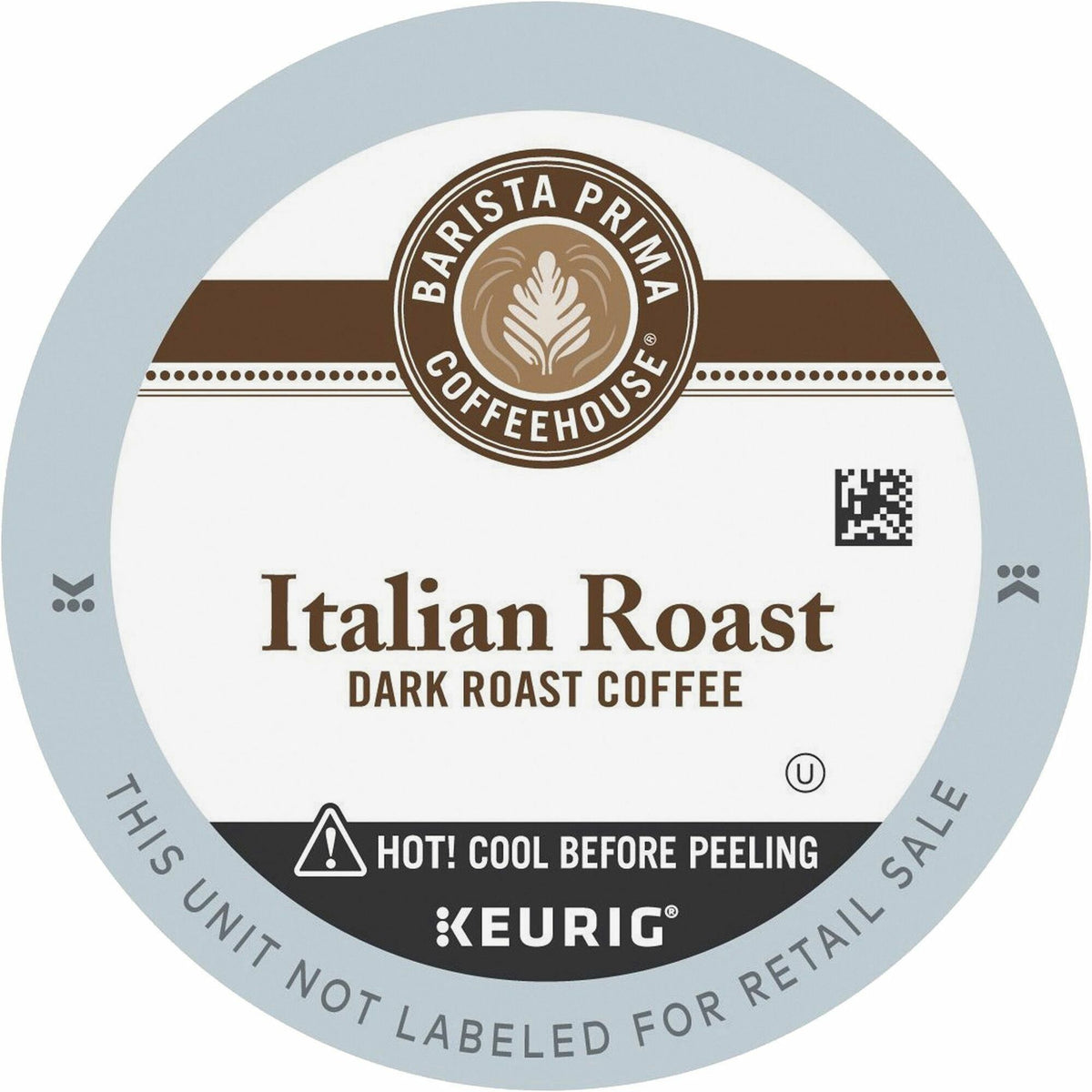 Barista Prima Coffeehouse® K-Cup Italian Roast Coffee - Compatible with Keurig Brewer - French/Dark - K-Cup - 24 / Box