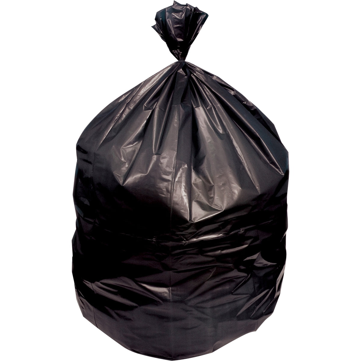 Genuine Joe Heavy Duty Trash Can Liners - 60 gal Capacity - 58" Length x 38" Width x 2 mil (51 Micron) Thickness - Low D