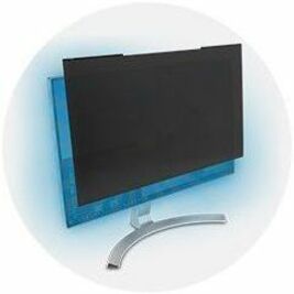 Kensington MagPro 27.0" Monitor Privacy Screen with Magnetic Strip Black - For 27" Widescreen LCD Monitor - 16:9 - 1 Eac