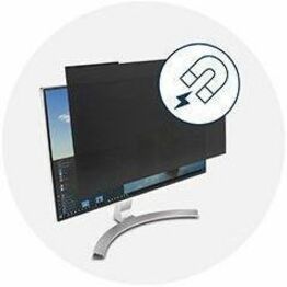 Kensington MagPro 27.0" Monitor Privacy Screen with Magnetic Strip Black - For 27" Widescreen LCD Monitor - 16:9 - 1 Eac