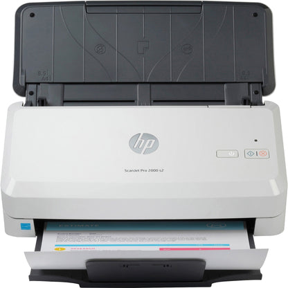 HP ScanJet Pro 2000 s2 Sheetfed Scanner - 600 dpi Optical - 48-bit Grayscale - 35 ppm (Mono) - 35 ppm (Color) - Duplex S