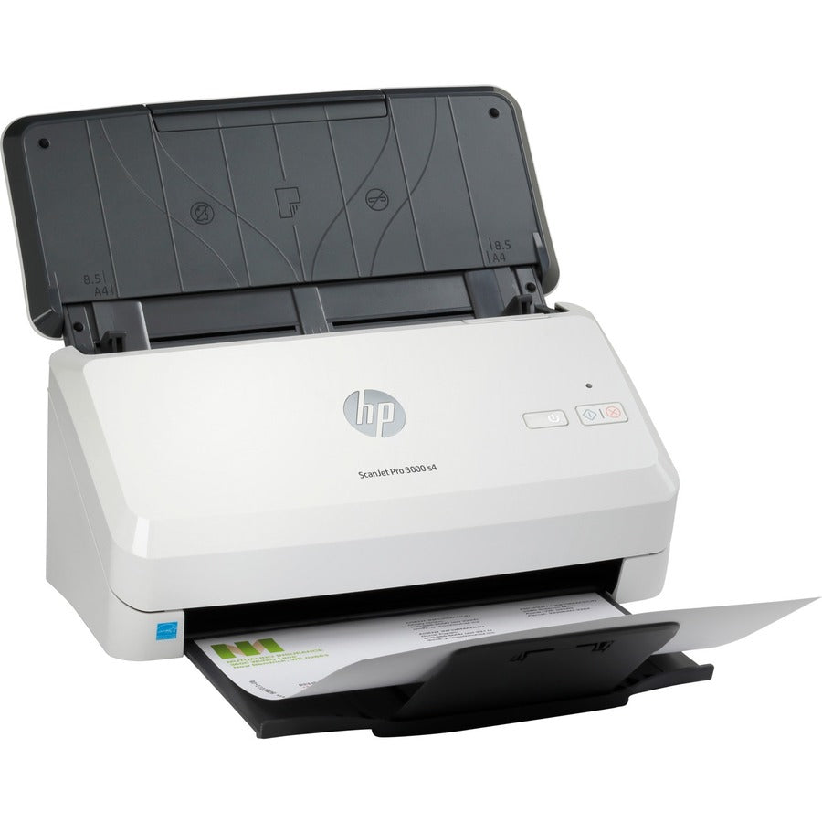 HP ScanJet Pro 3000 S4 Sheetfed Scanner - 600 dpi Optical - 48-bit Grayscale - 40 ppm (Mono) - 40 ppm (Color) - Duplex S