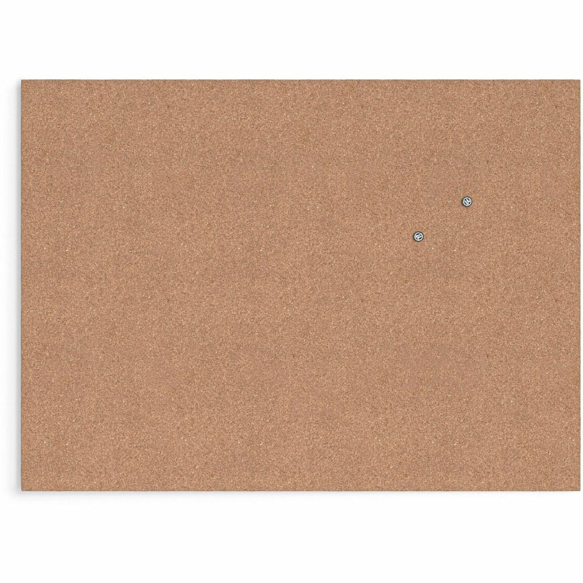 U Brands Frameless Cork Canvas Bulletin Board - 18" Board Height x 24" Board Width - Natural Cork Surface - 1 Each