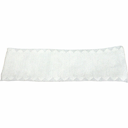 Genuine Joe Single-use Microfiber Pad - 18.25" Height x 4.10" Width19.25" Length - Durable, Scratch-free - MicroFiber - 