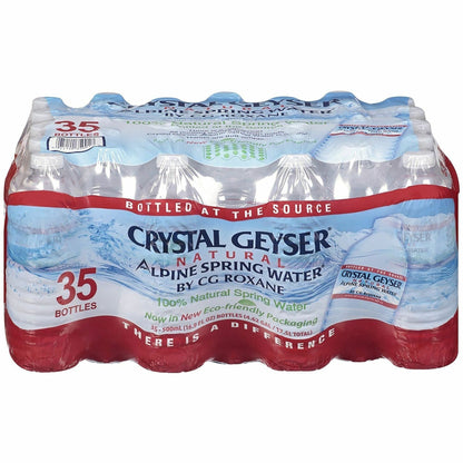 Crystal Geyser Natural Alpine Spring Water - 16.90 fl oz (500 mL) - Natural