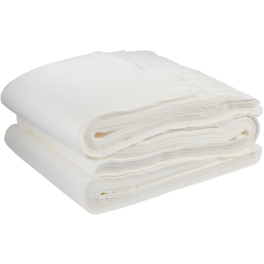 Pacific Blue Select A300 Patient Care Disposable Bath Towels - 1/2 Fold - 19.50" Width x 39" Length - White - Cellulose 