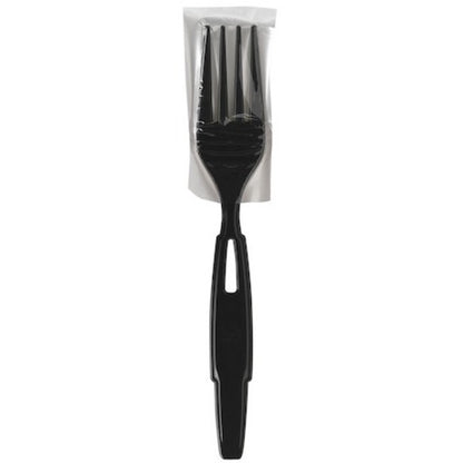 GP Pro Dixie Ultra Smartstock Series-W Heavyweight Fork Refill - Fork - 1 x Fork - Disposable - Black - 40/Pack - 1 Cart