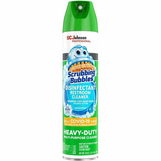 Scrubbing Bubbles® Disinfectant Cleaner - Ready-To-Use - 25 fl oz (0.8 quart) - Non-porous, Heavy Duty, Fume-free - Whit
