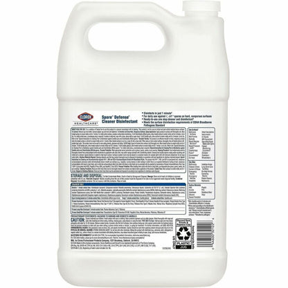 Clorox Healthcare Spore Defense Cleaner Disinfectant Refill - Ready-To-Use - 128 fl oz (4 quart) - Low Odor, Antibacteri