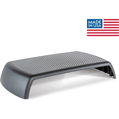 Allsop ErgoRiser Monitor Stand - (32212) - 20 lb Load Capacity - 3" Height x 16.30" Width x 9" Depth - Black - 1 Each