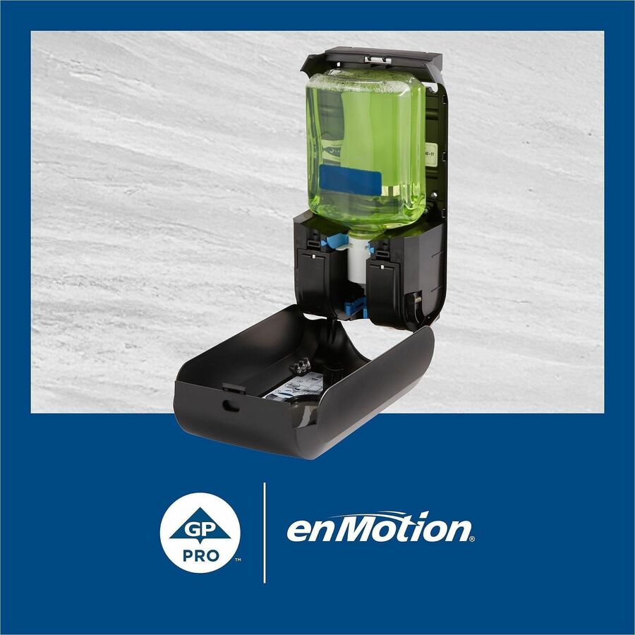 enMotion Hand Sanitizer Foam Refill - 1.06 quart - Kill Germs, Bacteria Remover - Hand - Moisturizing - Green - Quick Dr
