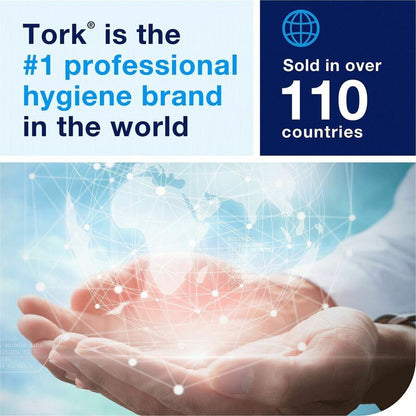 TORK Paper Wiper Plus White W24 - For Multipurpose - Wipe - 16.25" Length x 25" Width - 8 / Carton