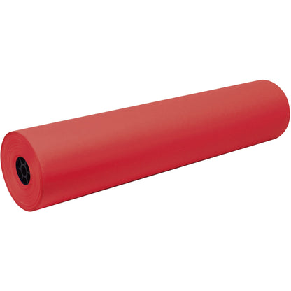 Tru-Ray Construction Paper Art Roll - Mural, Art Project, Banner - 36" Width x 500 ft Length - Festive Red - Sulphite - 