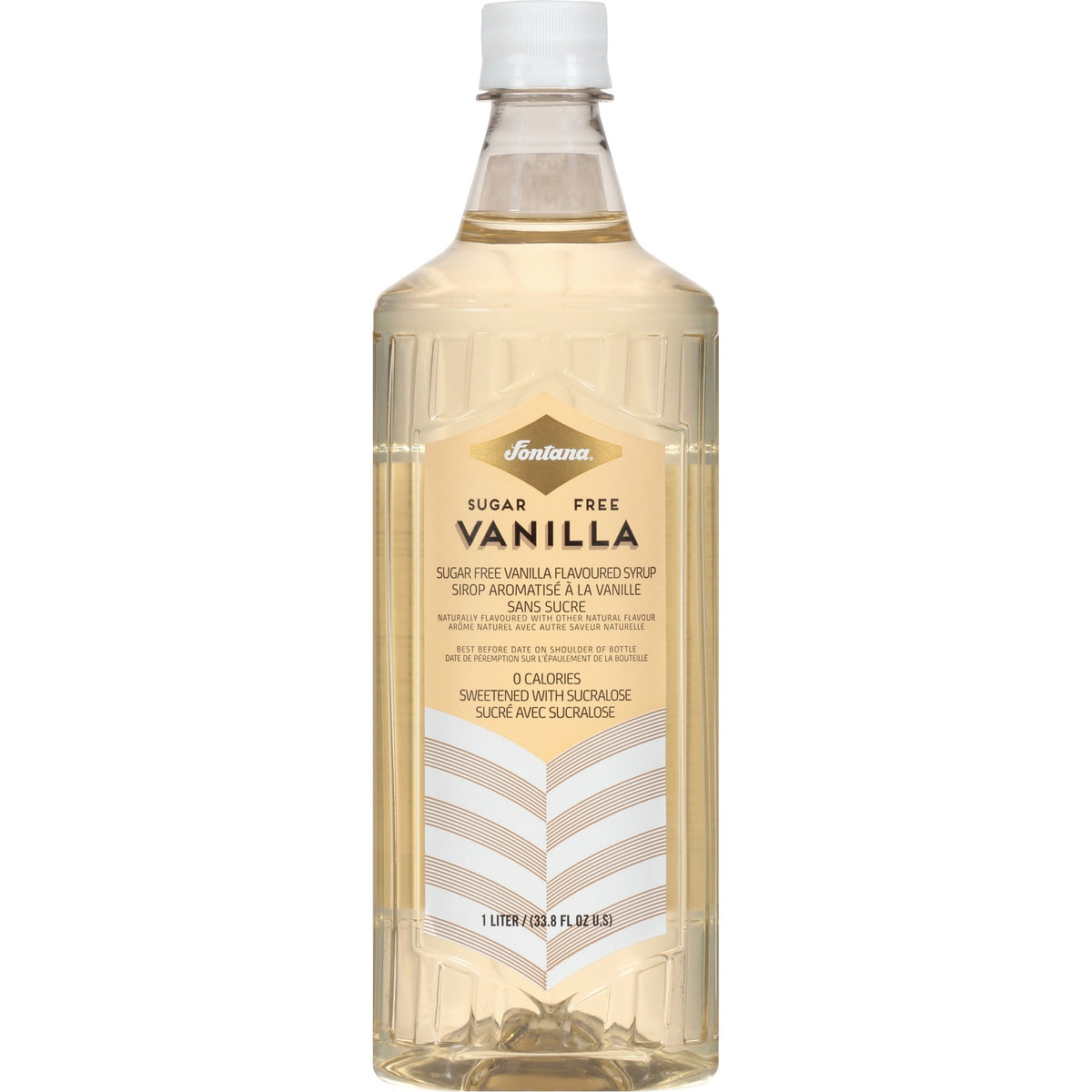 Starbucks Fontana Sugar Free Vanilla Syrup - Vanilla - 1.06 quart - 1 Each