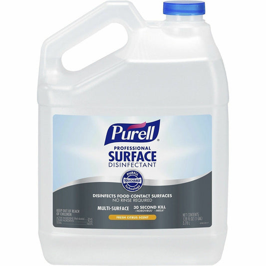 PURELL® Professional Surface Disinfectant Gallon Refill - For Commercial, Glass, Countertop, Multi Surface - Ready-To-Us