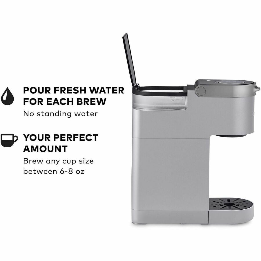 Keurig K-Suite Premium Hospitality Brewer - 8 fl oz - 1 Cup(s) - Single-serve - Black, Silver - Metal Body