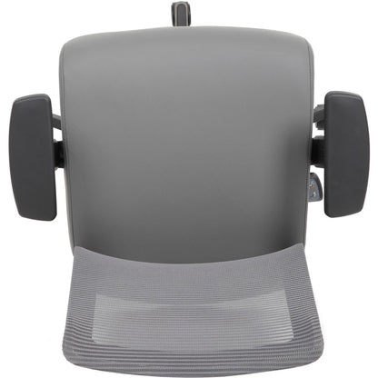 Lorell Antimicrobial Seat Cover - 19" Length x 19" Width - Polyester - Gray - 1 Each