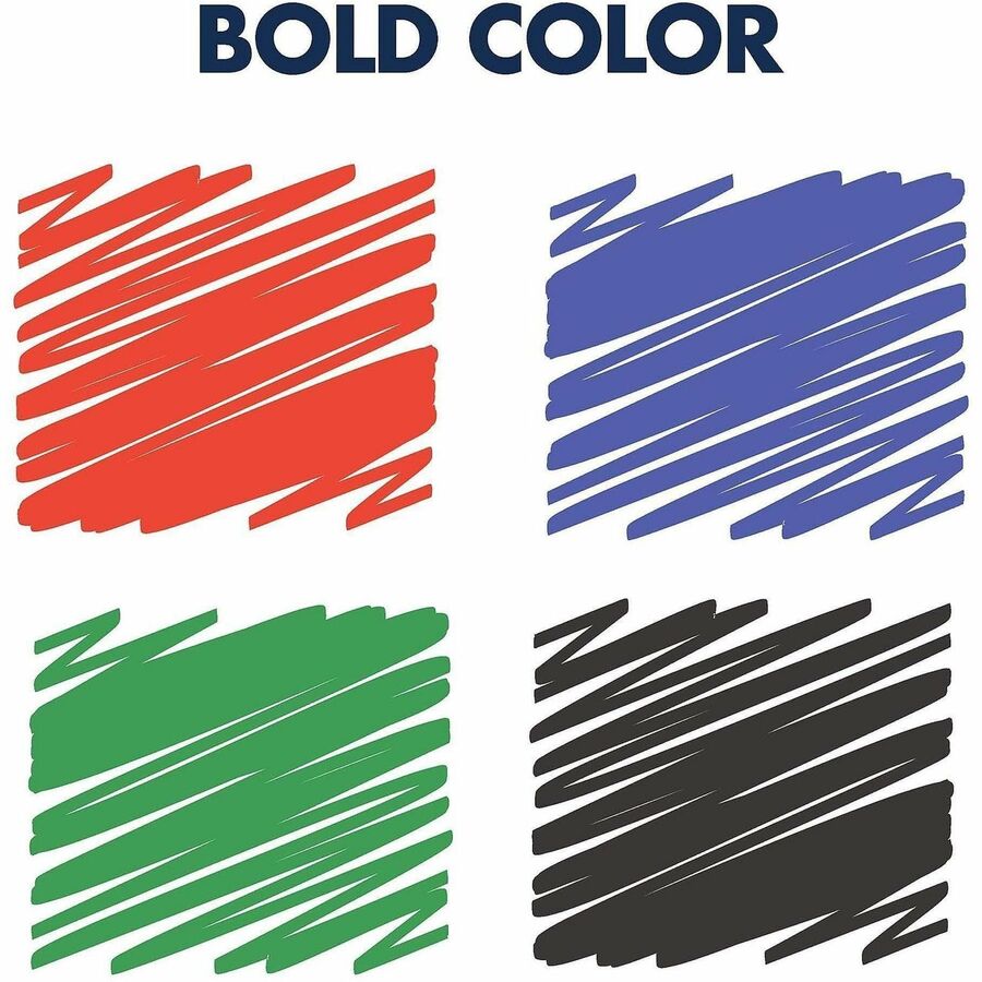 Quartet Premium Glass Board Dry-erase Markers - Erasable - Black, Blue, Red, Green Ink - Liquid - 6 / Pack
