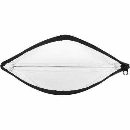 Sparco Wallet Bag - 11" Length x 6" Width - Zipper Closure - Clear - Currency, Check, Paperwork - 2 / Pack