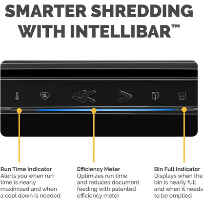 Fellowes LX180 Cross-cut Shredder - Continuous Shredder - Cross Cut - 16 Per Pass - for shredding Staples, Paper, Paper 