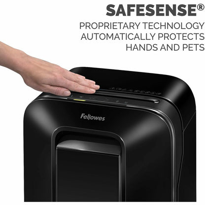 Fellowes Powershred LX170 100% Jam Proof Cross-cut Shredder - Continuous Shredder - Cross Cut - 12 Per Pass