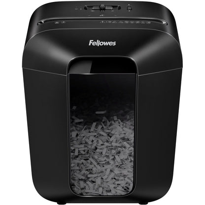 Fellowes LX45 Cross-cut Shredder - Non-continuous Shredder - Cross Cut - 8 Per Pass - for shredding Staples, Paper, Pape