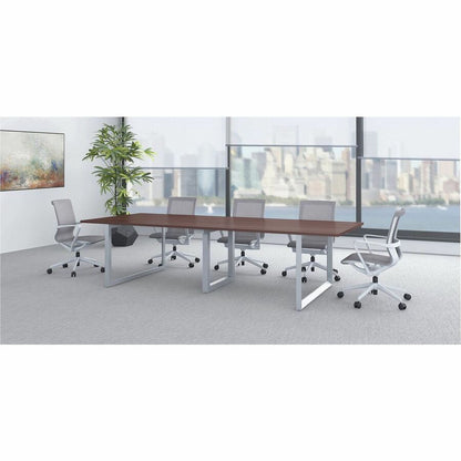 Lorell Revelance Conference Rectangular Tabletop - Rectangle - 1" Height x 59.9" Width x 47.3" Depth x 1" Thickness - Ma