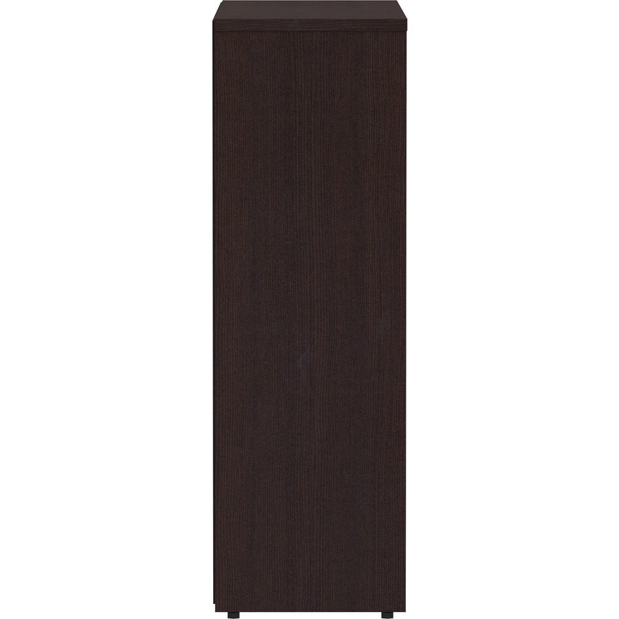 Lorell Laminate Bookcase - 36" Width x 12" Depth x 36" Height - 3 x Shelf(ves) - 1 Each
