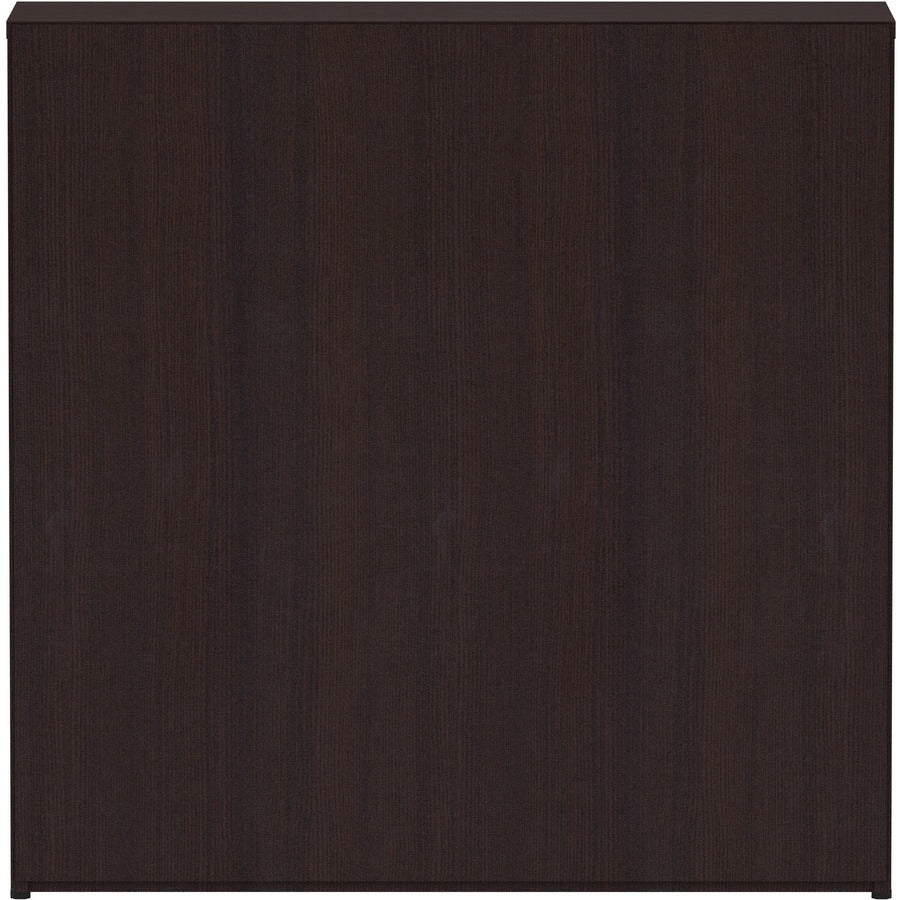 Lorell Laminate Bookcase - 36" Width x 12" Depth x 36" Height - 3 x Shelf(ves) - 1 Each