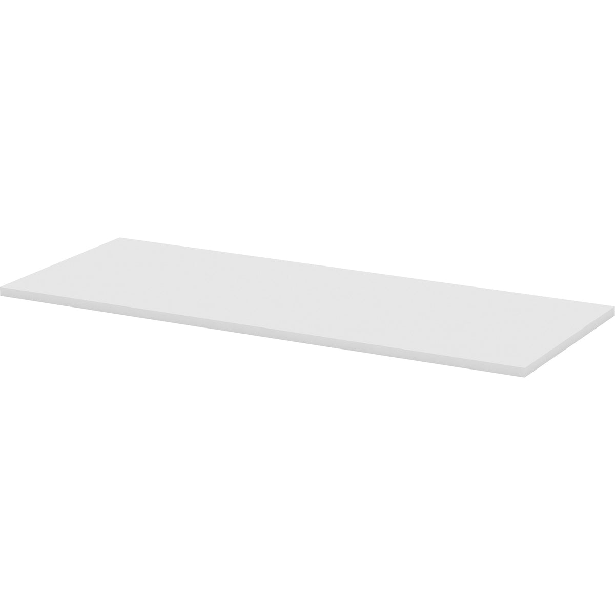 Lorell Training Tabletop - White Rectangle Top - 60" Table Top Length x 24" Table Top Width x 1" Table Top Thickness - A