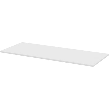 Lorell Training Tabletop - White Rectangle Top - 72" Table Top Length x 30" Table Top Width x 1" Table Top Thickness - A