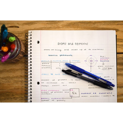 Zebra Pen Z-Grip Retractable Ballpoint Pens - 0.7 mm Pen Point - Retractable - Black Ink - 1 Pack