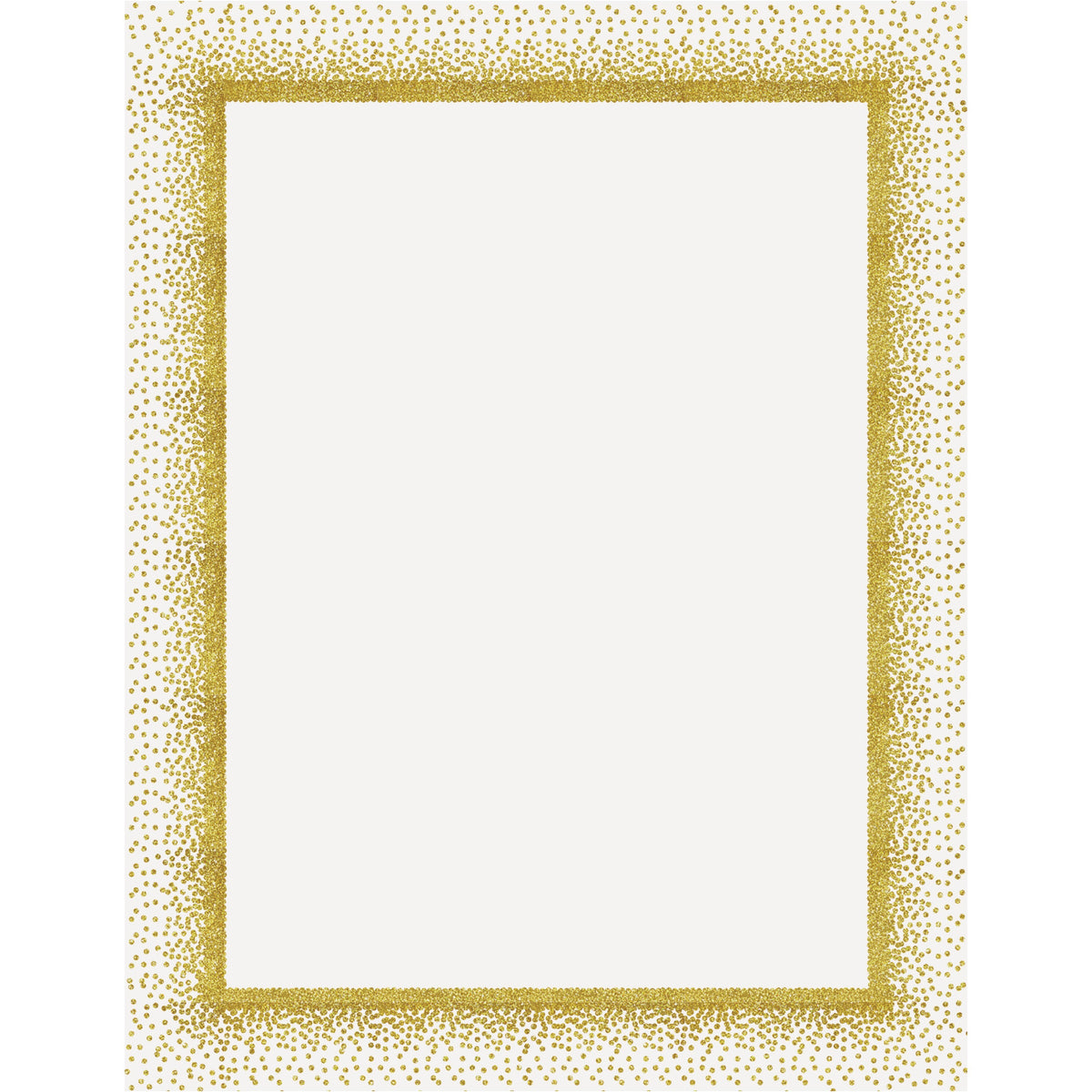 Geographics Confetti Gold Design Poster Board - Fun and Learning, Project, Sign, Display, Art - 28" Height x 22" Width -
