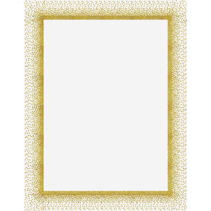 Geographics Confetti Gold Design Poster Board - Fun and Learning, Project, Sign, Display, Art - 28" Height x 22" Width -