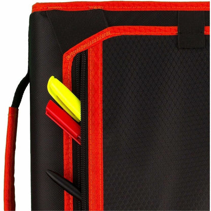 Five Star Zipper Binder With Expansion Panel, 2" Rings, Assorted Colors - 2" Binder Capacity - Letter - 8 1/2" x 11" She