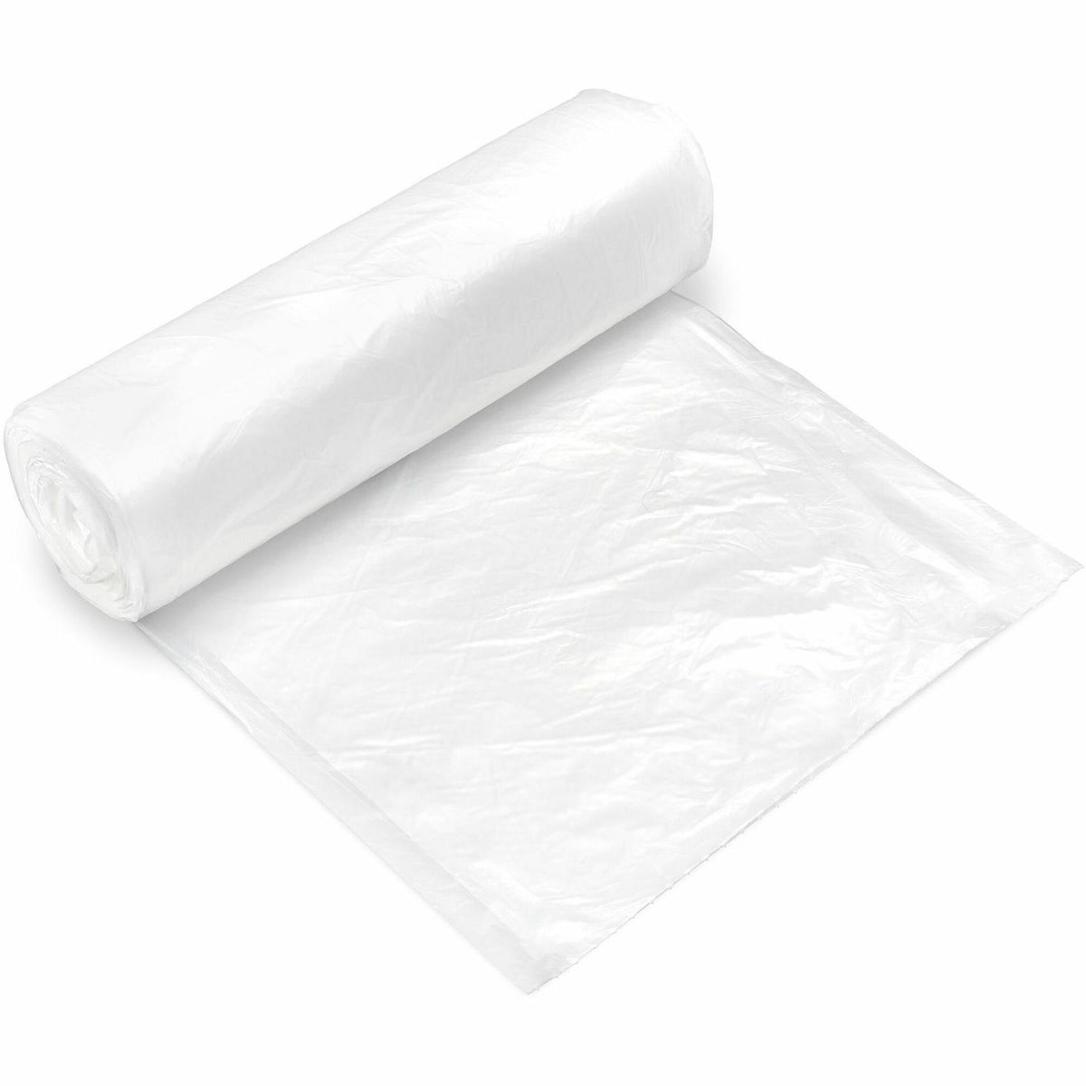Inteplast HDPE Can Liners, 16 Microns, 33" x 40" , Natural, Pack Of 250 Liners - 33 gal Capacity - 1 Carton