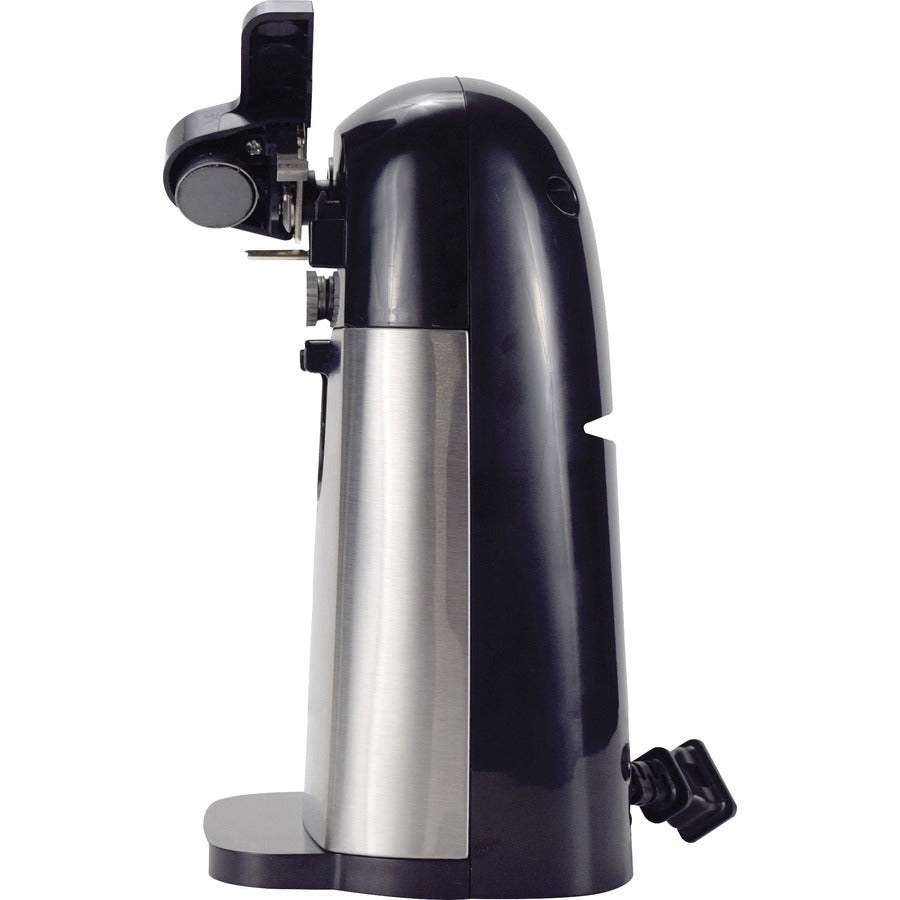 HAUS-MAID Electric Can Opener - Built-in Magnet, Durable - Black