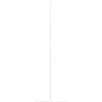 Lorell T-base Standing Sign Holders - Support 8.50" x 11" Media - Acrylic - Clear - 2 / Pack