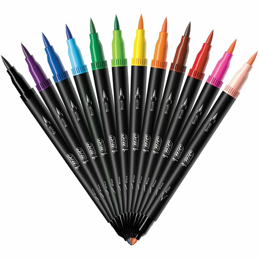 BIC Intensity Marker - Assorted Ink - Water Based - 1 Pack