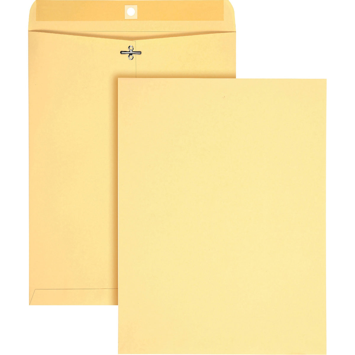 Quality Park 10 x 13 Heavy-Duty Clasp Envelopes - Clasp - #97 - 10" Width x 13" Length - Clasp/Gummed Flap - Manila - 10