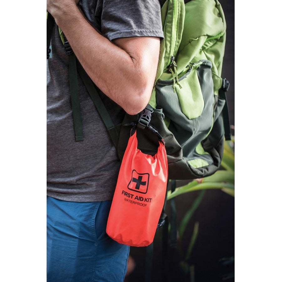 Life+Gear Survival/First Aid Kit - Plastic, Fabric, Glass - Red - 2